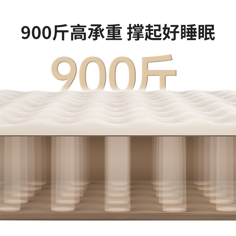 挪客充气床垫户外露营野营帐篷自充气垫床打地铺家用懒人冲气睡垫