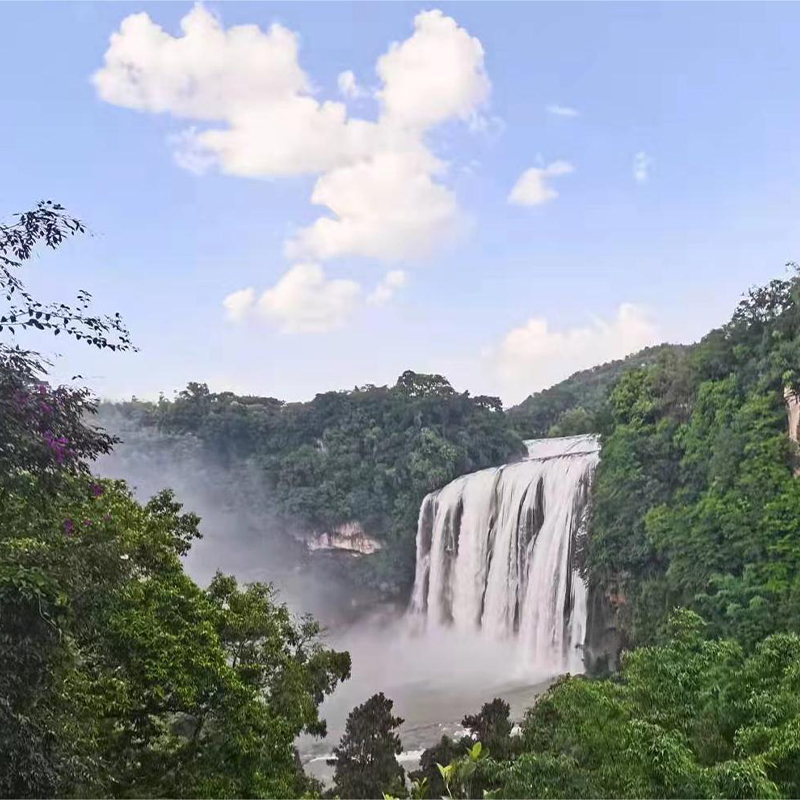 贵州旅游0购物跟团游贵阳出发黄果树瀑布纯玩一日游 - 图0