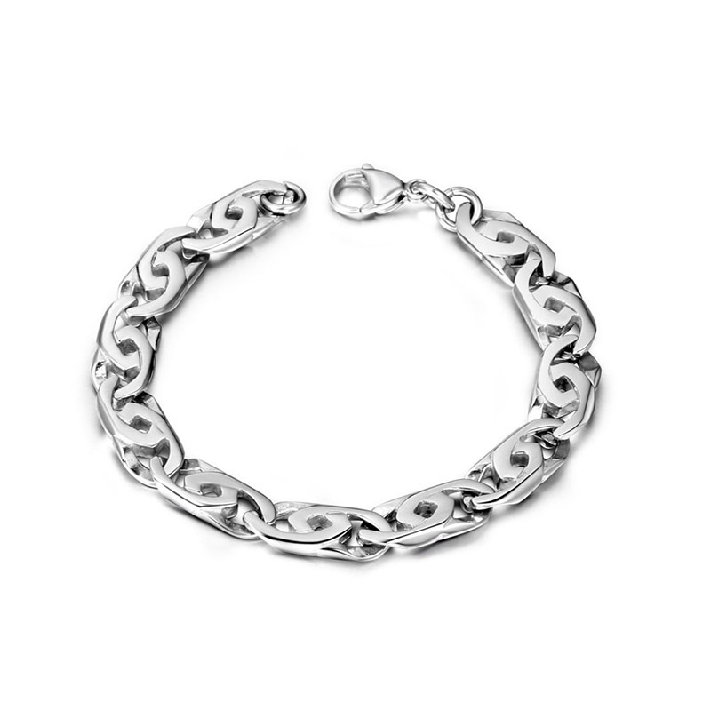 Titanium steel jewelry men's bracelet personality pWunk Chao - 图1