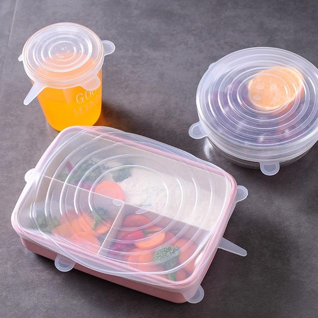 Multifunctional silicone lid, universal freshness round seal