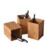Sufa 202 New Bamboo Wooden Office Stationery Creative Pen Holder Gift Study Pen Room Desktop Storage Box