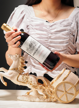 新品瑞卡新c房装饰品入门玄关电视柜两边的酒柜新款客厅摆件高端