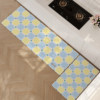 Retro tile diatom mud kitchen floor mat water-absorbent and non-slip