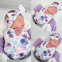 2pcs lot Baby Cute Headband Sleeping Bag Newborn Envelope C