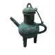 Antiques Han Dynasty old objects retro green rust copper pot ornaments ornamental utensils collection countryside collection