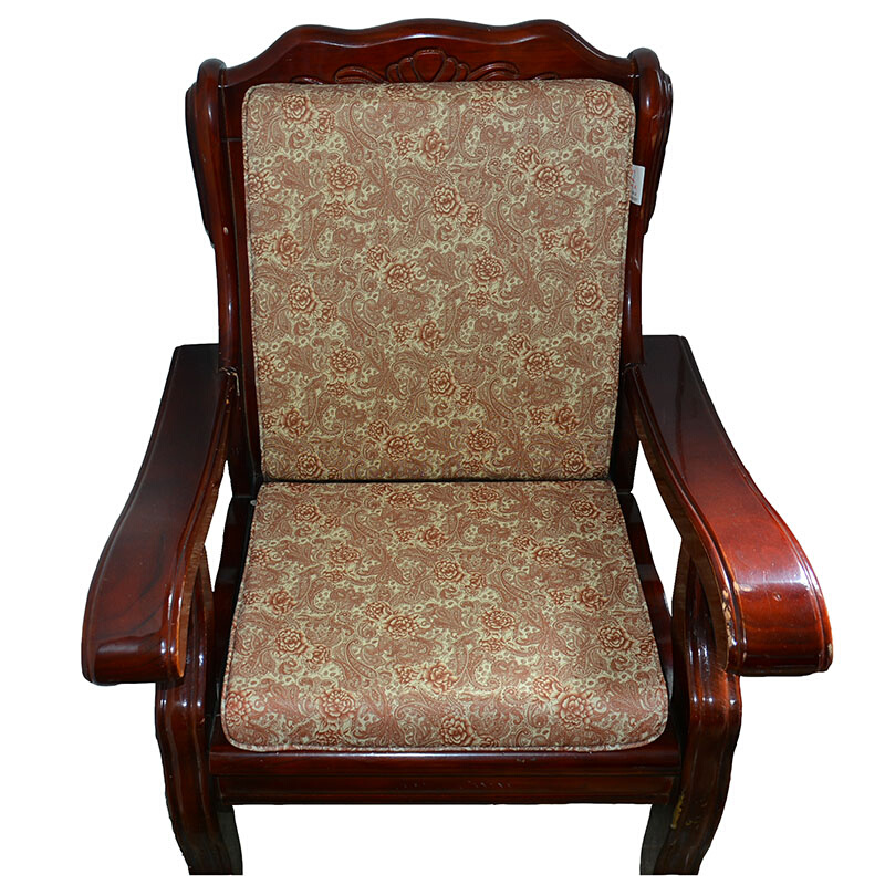 实红木沙发子坐垫春秋椅坐垫冬季海绵带靠背连体加厚防滑联邦椅垫