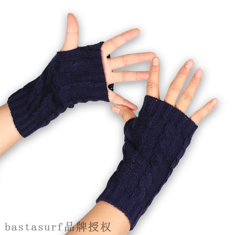 网红Spot 8-shaped twist gloves 8-shaped twist knitted gloves - 图1