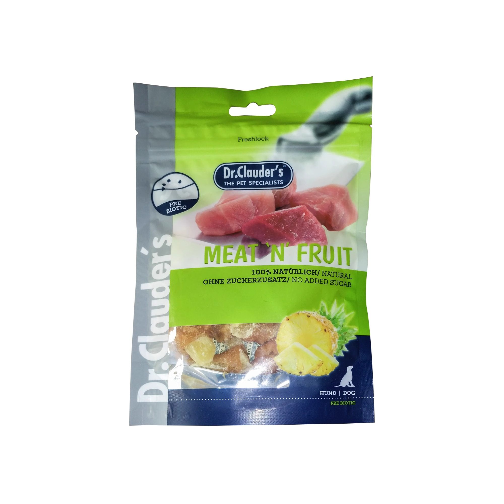 Dr.Clauder克劳德医生宠物零食犬用菠萝片缠肉80g训练奖励,淘宝优惠券,粉丝福利购,淘宝优惠卷