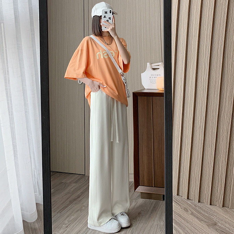 清仓捡漏加绒加厚阔腿裤女秋冬高腰直筒裤女士休闲卫裤香蕉运动裤,淘宝优惠券,粉丝福利购,淘宝优惠卷