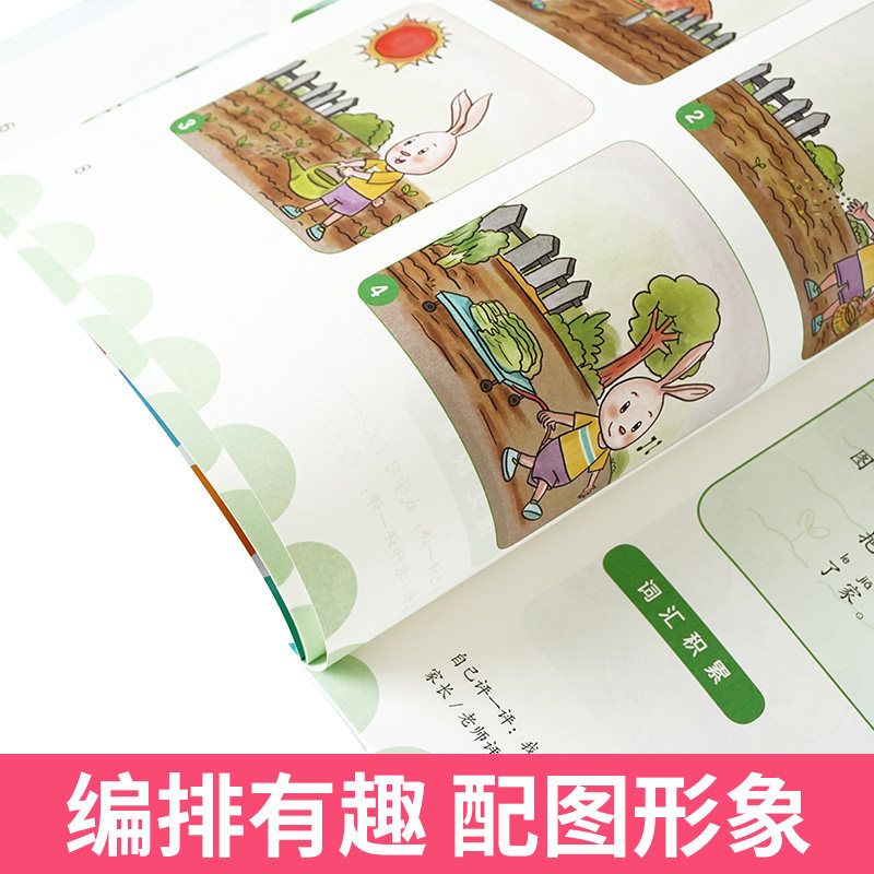 看图说话幼儿 幼小衔接阶梯教程教材全套幼升小入学准备 JST儿童绘本讲编故事2-3-4-5-6-7岁宝宝幼儿园启蒙认知语言表达写话早教书