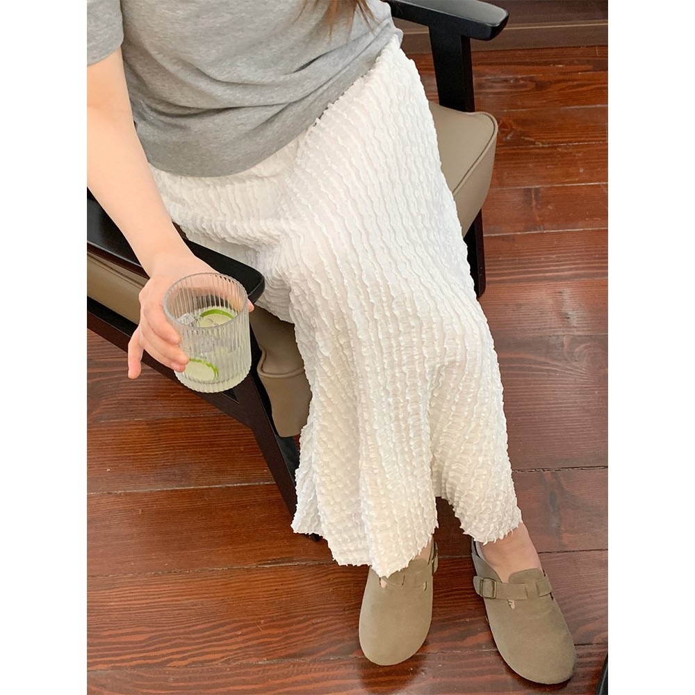 大码女装包芯纱中长款针织半身裙女新款高腰包臀裙梨型流苏长裙女,淘宝优惠券,粉丝福利购,淘宝优惠卷