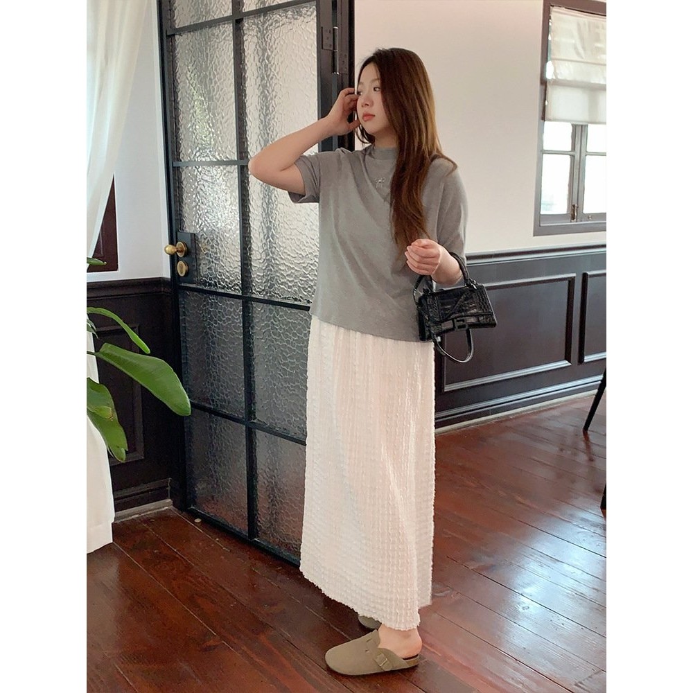 大码女装包芯纱中长款针织半身裙女新款高腰包臀裙梨型流苏长裙女,淘宝优惠券,粉丝福利购,淘宝优惠卷