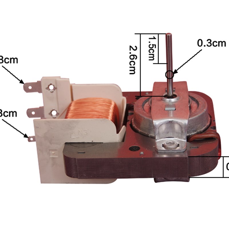 极速全新微波炉风扇电机GAL6309E(30)-ZD散热风机电机风扇-图0