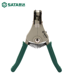 SATA世达自动剥线钳子电工专用工具铜电缆扒剥皮神器91212/91213