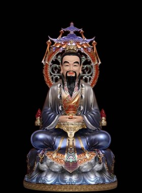 新品三清道祖神h像太上老君元始天尊道德天尊灵宝天尊祖师爷家用