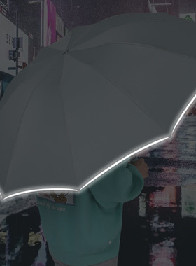 极速Anti-rebote guarda-chuva reverso faixa reflexivWa guarda