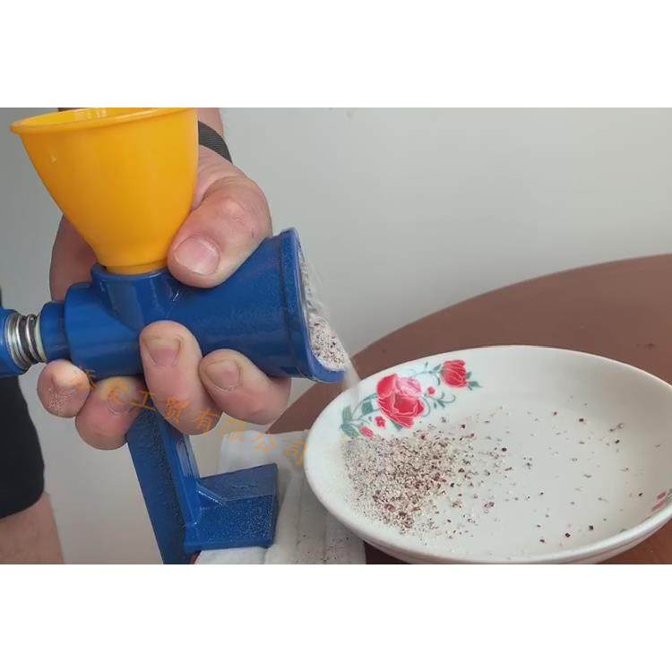 添爱手摇铸铁磨粉机绞磨机手动小型粉碎机磨面机绞肉机研磨器,淘宝优惠券,粉丝福利购,淘宝优惠卷