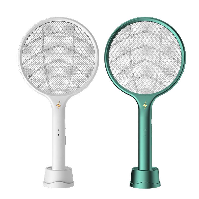 极速Flies Swatter Lamp Electric Mosquito Racket Insect Zappe-图2