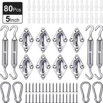 Shade accessories 304 stainless steel shading accessories diamond door buckle flower basket screw spot 5mm