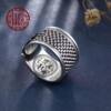 Thimble Ring Stab Resistant Hand Wide Ring Sewing Thimble