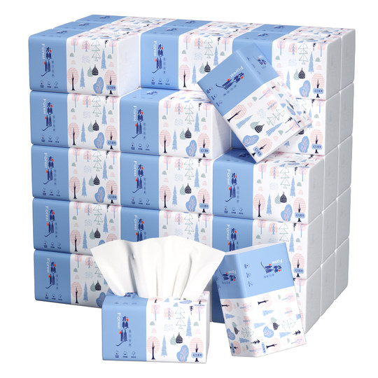 27 large packs of log tissue paper napkins