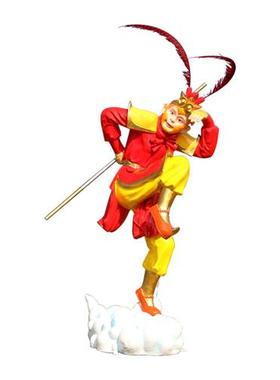 西游记大型手办玻璃钢雕塑孙悟空摆件人物景区模型师徒四人大摆件