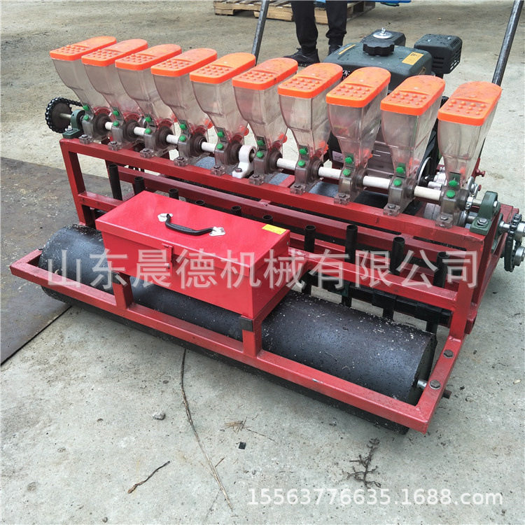 手推多功能蔬菜播种机 白菜菠菜芹菜萝卜汽油点播机,淘宝优惠券,粉丝福利购,淘宝优惠卷