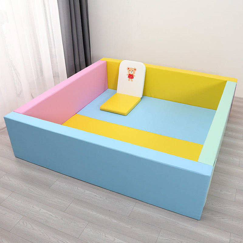 宝宝软体儿童游戏学步围栏地上防护栏婴儿室内家用幼儿园海洋球池,淘宝优惠券,粉丝福利购,淘宝优惠卷