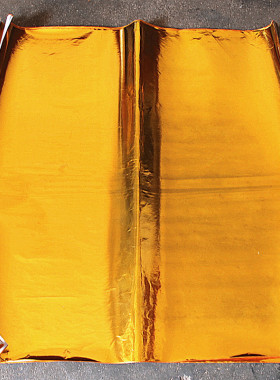 速发包  金银锡箔纸 金色0色70*8银厘米邮大张叠元宝烧纸拜佛礼佛