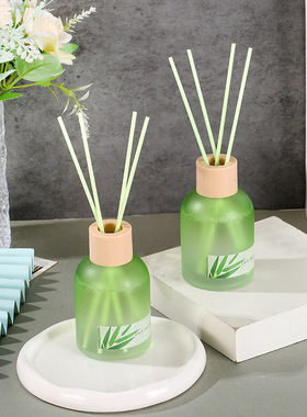 竹香茶香无火香熏室内家居持久淡香摆件卧室芳香空气清新剂