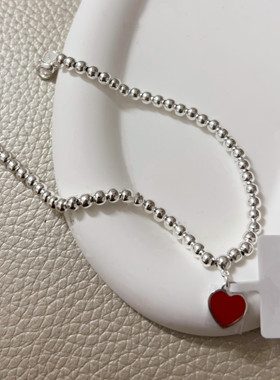Astrasse小众珠珠爱心手链百搭