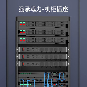 飞利浦pdu机柜插座机房位排插弱电箱专用电源插线板工业大功率
