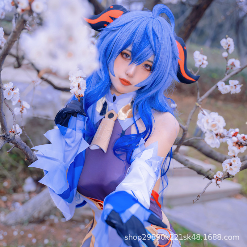 原神cos甘雨椰羊王小美cosplay服装游戏动漫套装可爱连体衣女璃月 - 图0