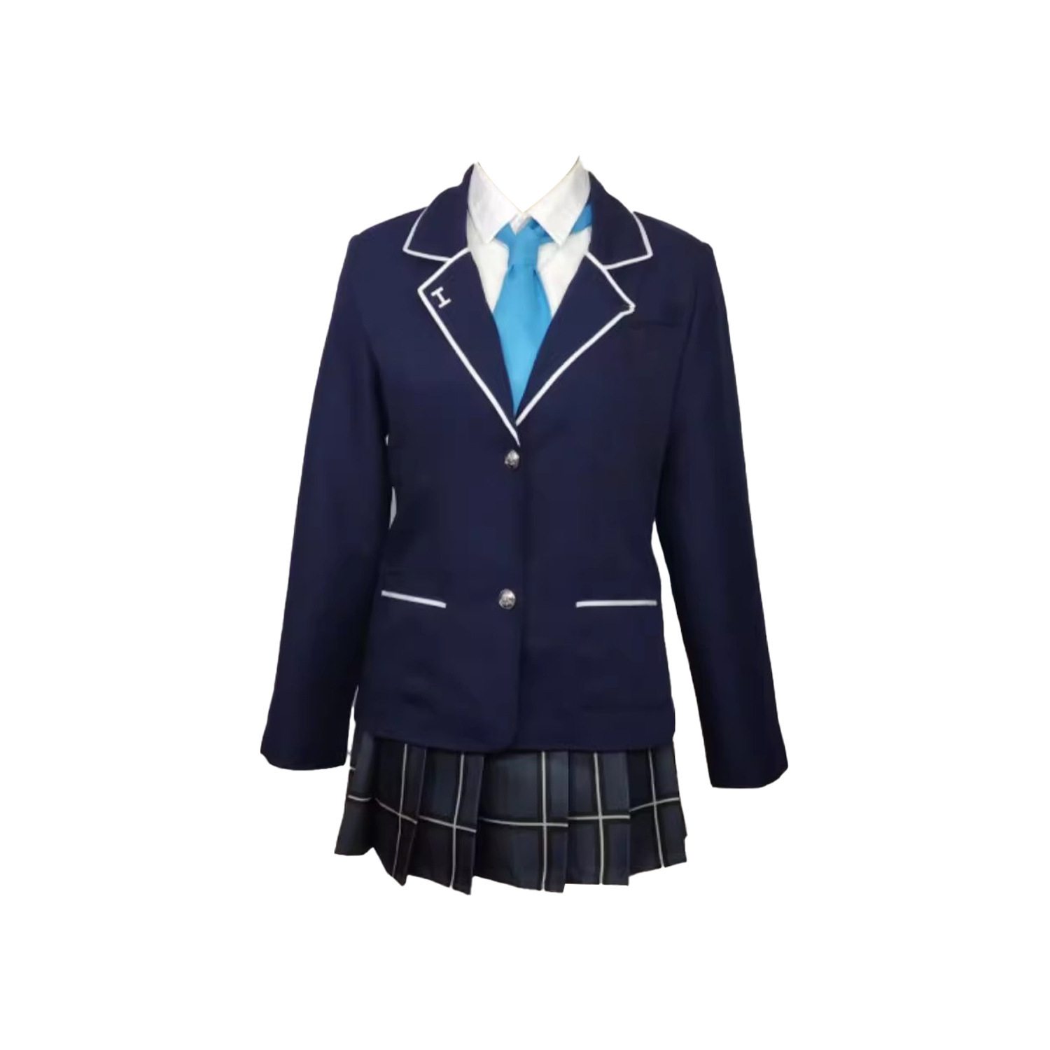 蔚蓝档案BlueArchive黑见芹香cosplay动漫服装jk制服万圣节校园风 - 图3