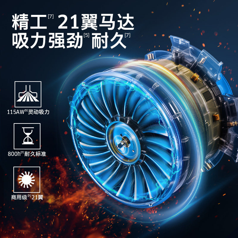 【国补15%】德国卡赫无线吸尘器家用大吸力手持多功能吸尘机VCS5