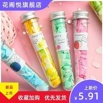 Flower Petal Soap Paper Tours Mini Portable Carry-on Students Children Wash Soap Pieces Disposable Small Soap