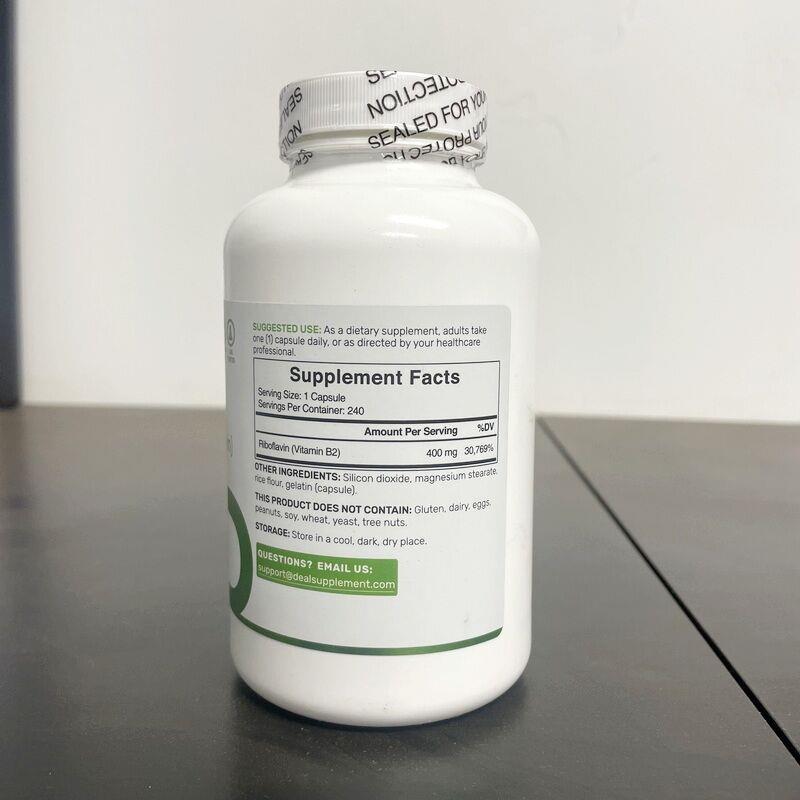 国内现货DEAL SUPPLEMENT水溶性维生素B2核黄素b2高含量400mg*240-图2