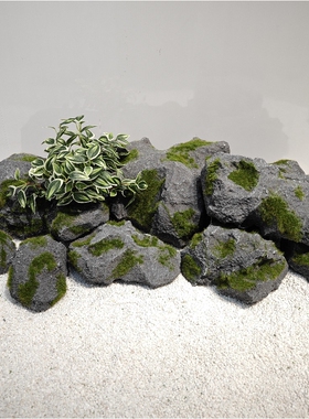 泡沫石头橱窗造景假山道具景观石
