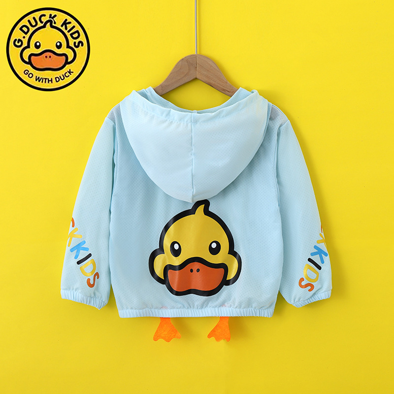 zz-2024年新款小黄鸭正品夏季儿童装防晒衣_小黄鸭GDUCKKIDS_童装/婴儿装/亲子装-第4张图片-提都小院