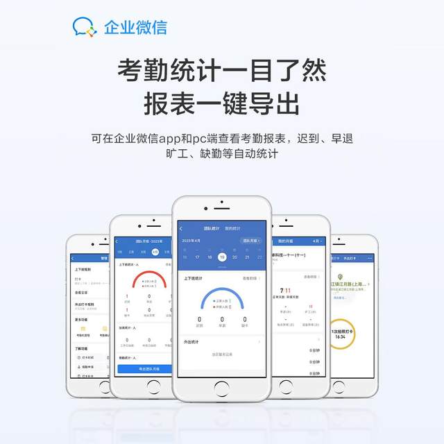 Enterprise WeChat face attendance