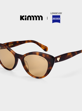 Kimmmm 新款秋冬猫眼板材墨镜女个性轻奢ins辣妹风太阳镜 SUE
