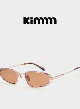 Kimmmm潮流猫眼高级感小众墨镜