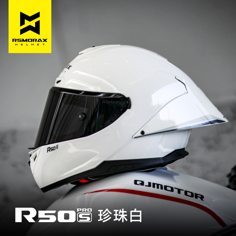 摩雷士R50Spro摩托车头盔女机车全盔四季通用百花齐放木南大尾翼-图1