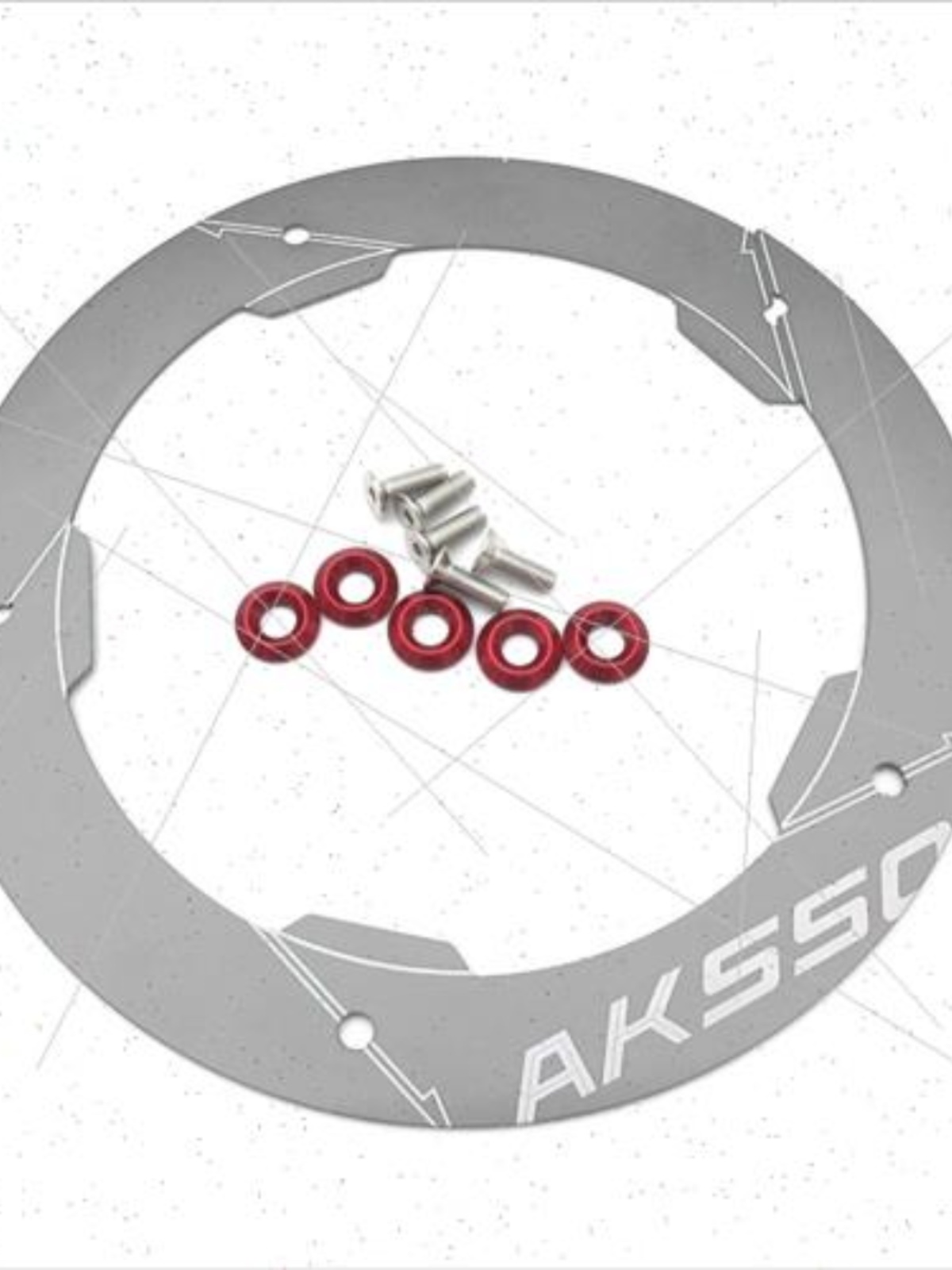 促适用光阳 AK550 20172019改装装饰盖后齿轮盖后皮带轮后传动新-图1