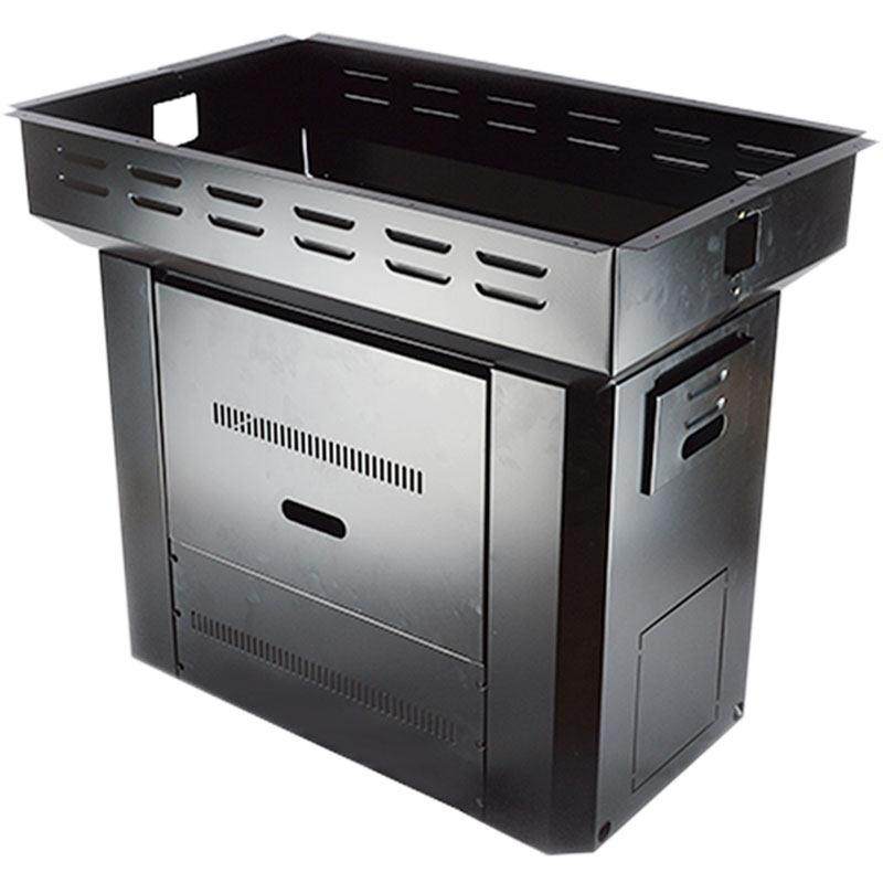 韩式烧烤火锅店桌箱方形下排烟烧烤炉桌腿数控桌架烤肉箱式桌箱,淘宝优惠券,粉丝福利购,淘宝优惠卷