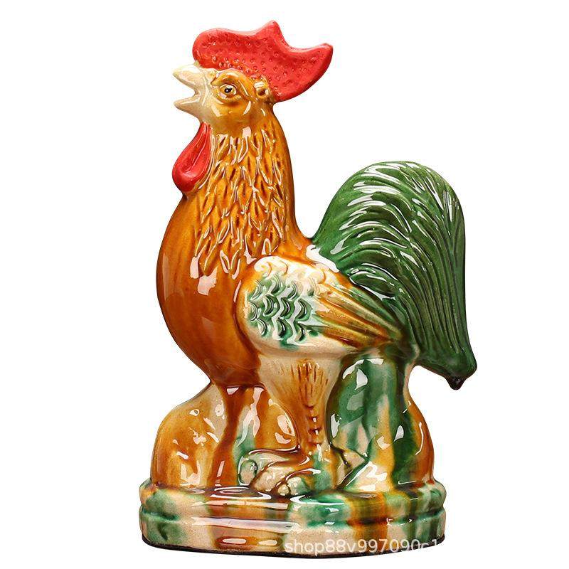 陶瓷十二生肖工艺品家居饰品博古架客厅装饰品唐三彩手工制品,淘宝优惠券,粉丝福利购,淘宝优惠卷