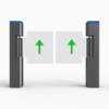 Gym turnstile face recognition access control access control attendance all-in-one machine face recognition swing gate face recognition swing gate