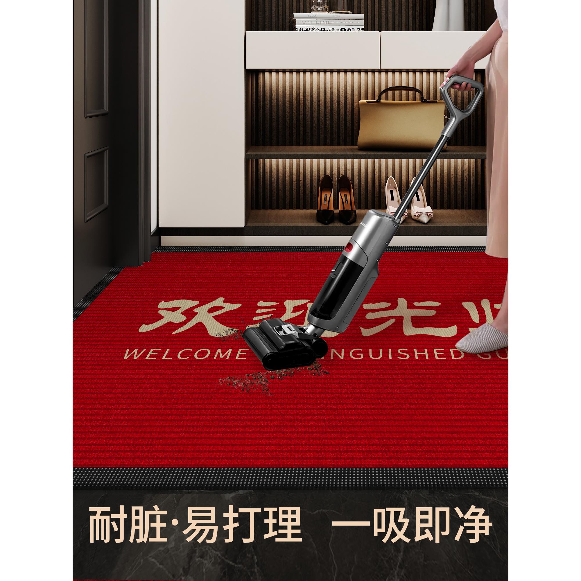 入户门地垫2025新款商用进门大门口耐脏防滑地毯欢迎光临酒店脚垫 - 图1