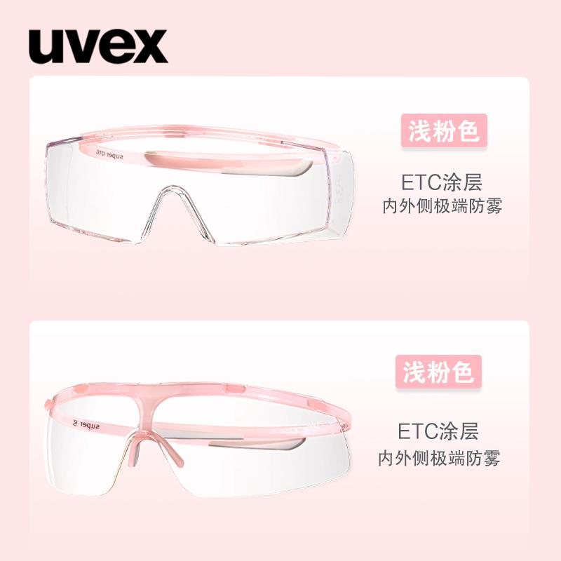 uvex护目镜骑行防风电动车登山户外跑步摩托车防尘防冲击可戴眼镜 - 图1