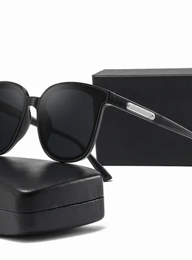 三点女防紫外线同款时尚太阳镜网红系列gm高级感新款墨镜